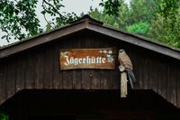 Jägerhütte mit Biergarten in Wallenfels